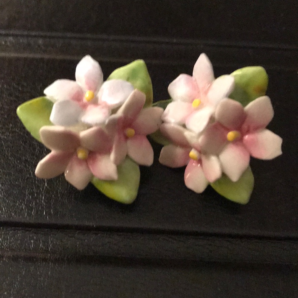 Royal Adderley Floral Earrings